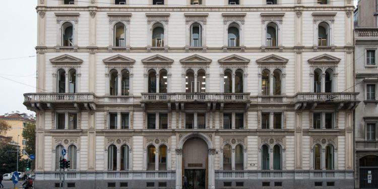 Merope AM, palazzo di Corso Venezia 56 locato a RH