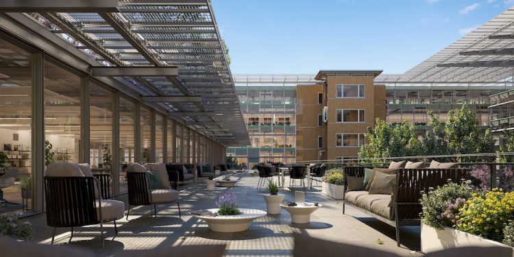 Un coworking Regus nell’immobile di Viale Monte Rosa 91