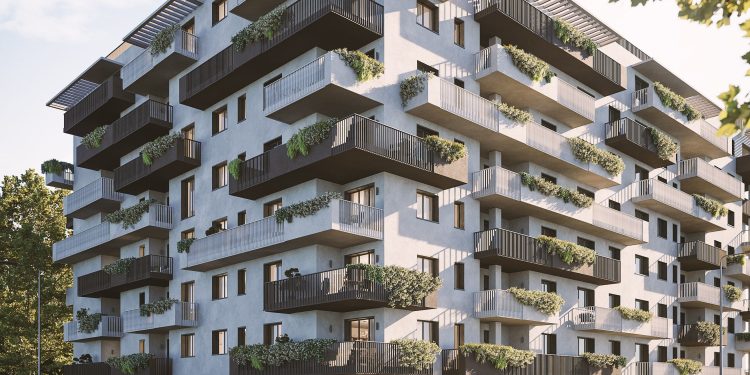 Primo progetto residenziale a Roma per AbitareIn e Techbau