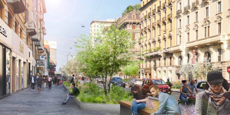 Milano, al via l’intervento di riqualificazione di corso Buenos Aires