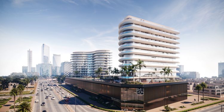 Due torri e un podio su due livelli per le Trussardi Residences a Dubai