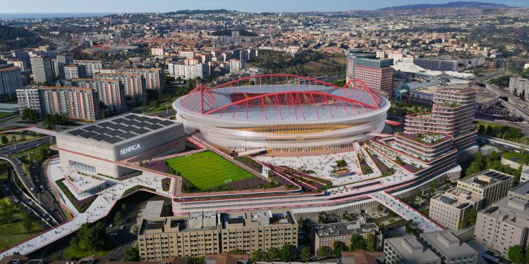 Il Benfica rilancia l’Estádio da Luz: nuovo distretto sportivo-culturale e piazza per i tifosi
