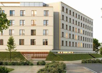 A Brescia prende forma uno studentato in legno da 250 posti letto