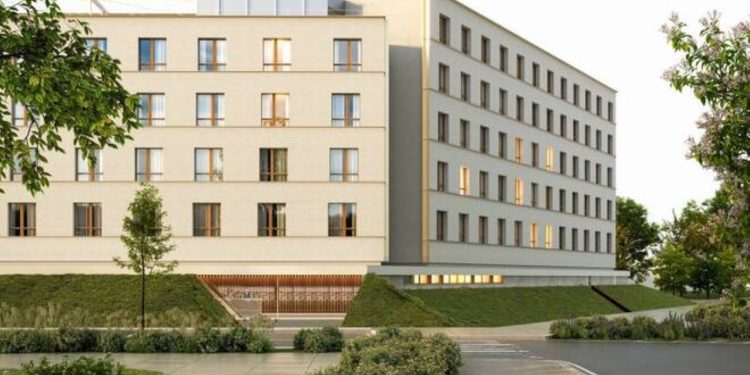 A Brescia prende forma uno studentato in legno da 250 posti letto