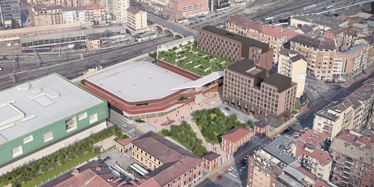Scalo Nizza, 32.000 mq tra studentati e spazi commerciali a Torino